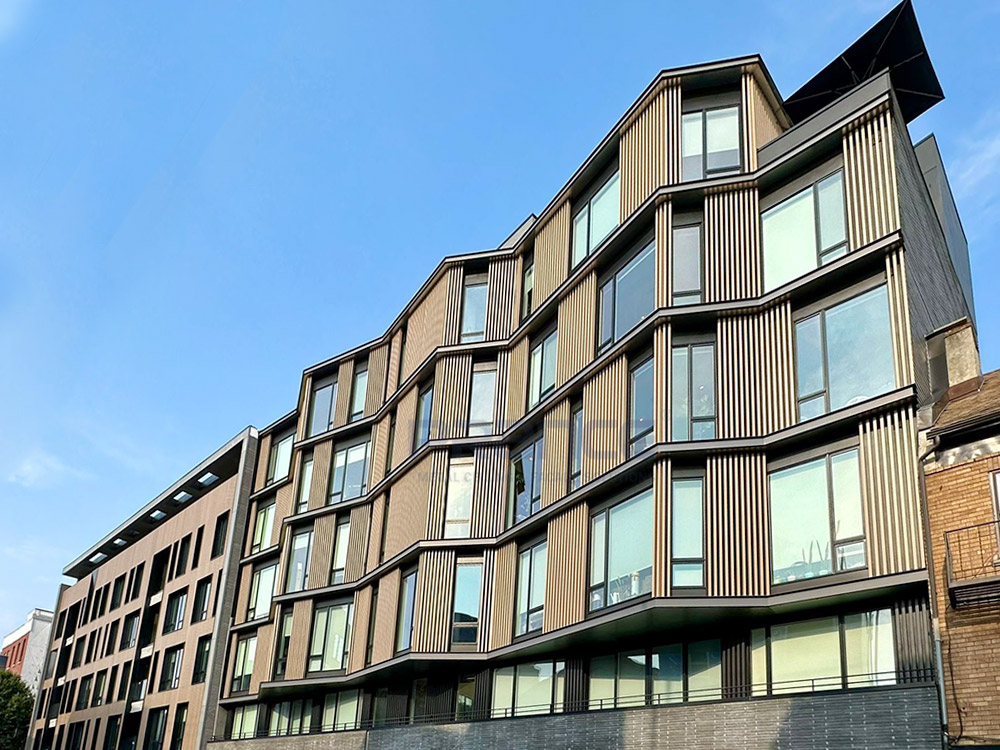 Aluminum cladding panels