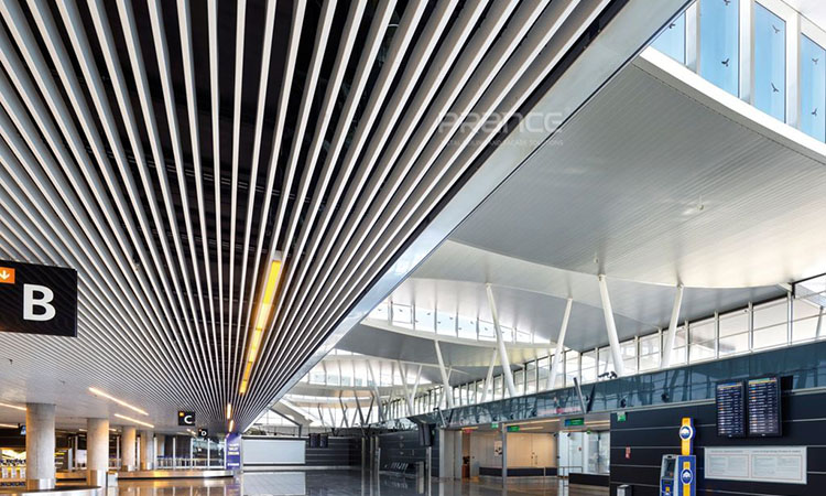 Acoustic Baffle Ceiling
