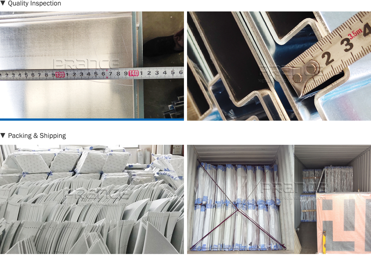 Aluminum Hanging Solid Panels