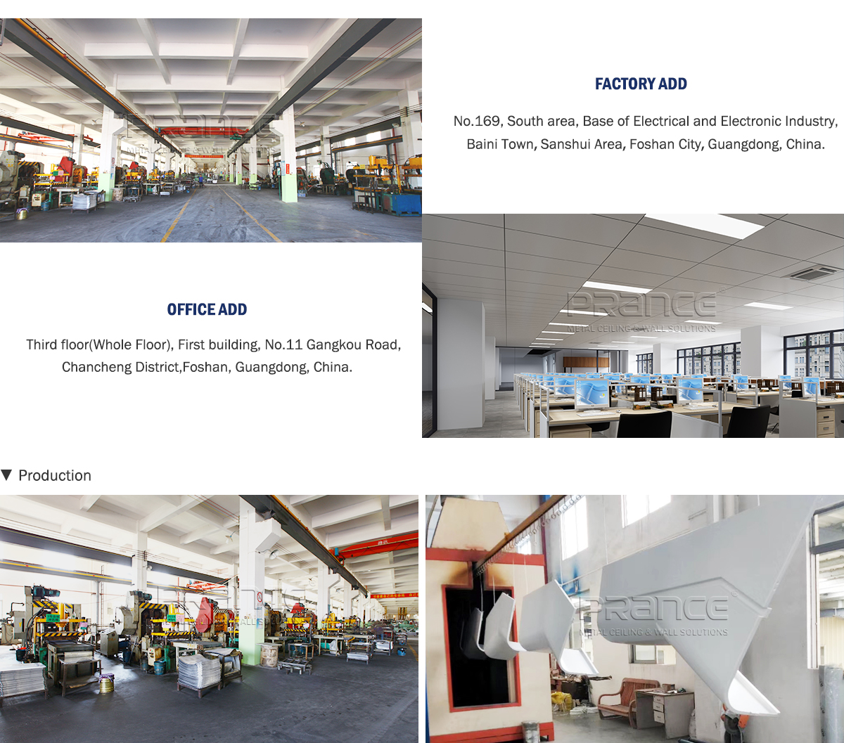 Solid Aluminum Panel Manufacturer - Prance