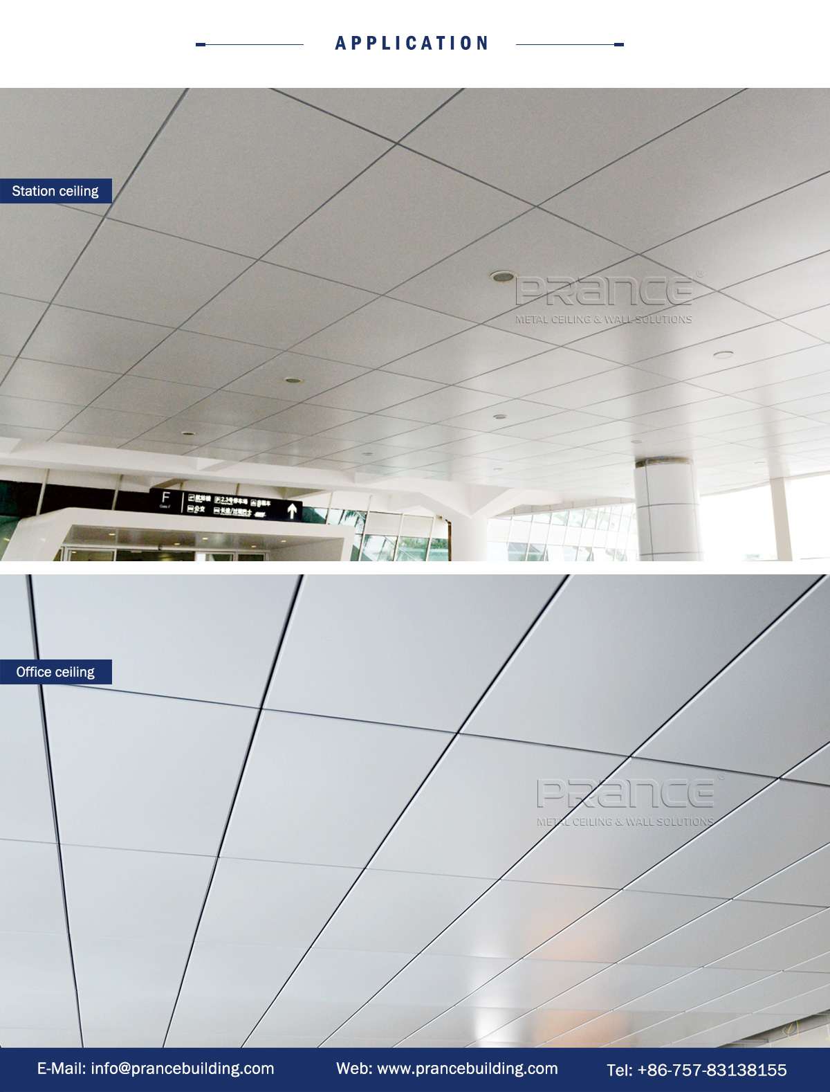 Office Lay In Ceiling Panels