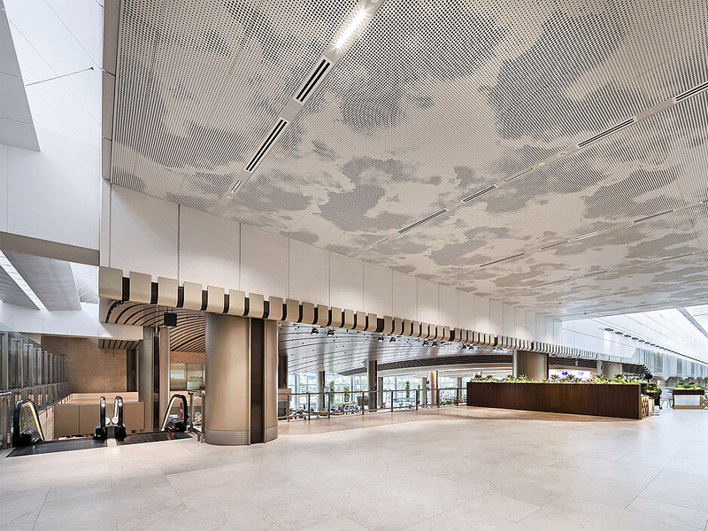 Perforated Suspended Ceiling