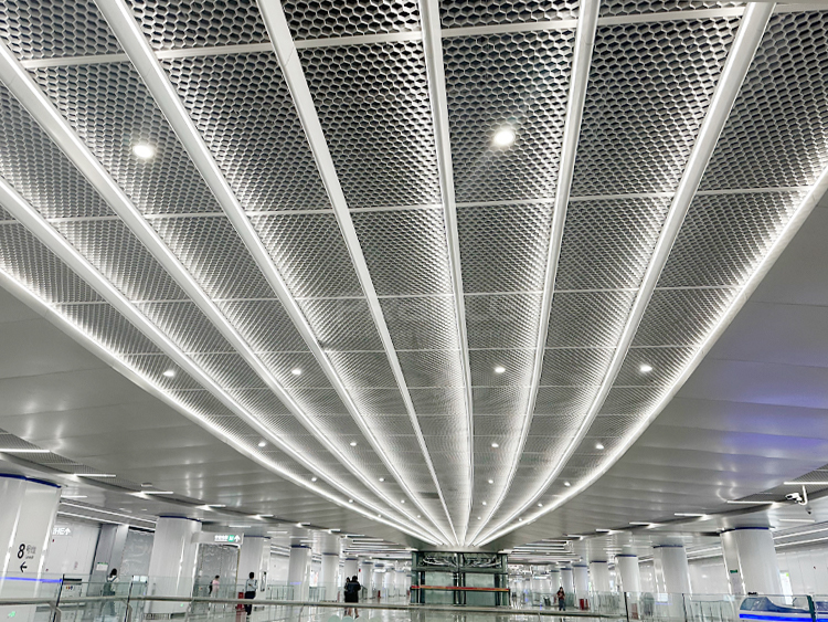 धातु जाल छत