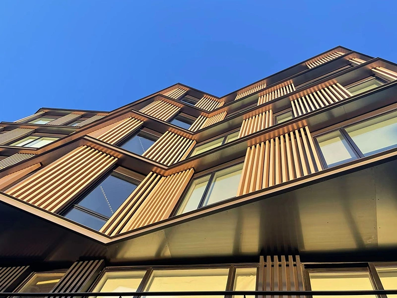 Aluminum cladding panels