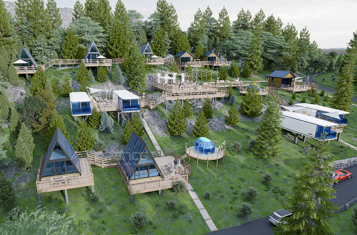 منازل صغيرة غير مكلفة