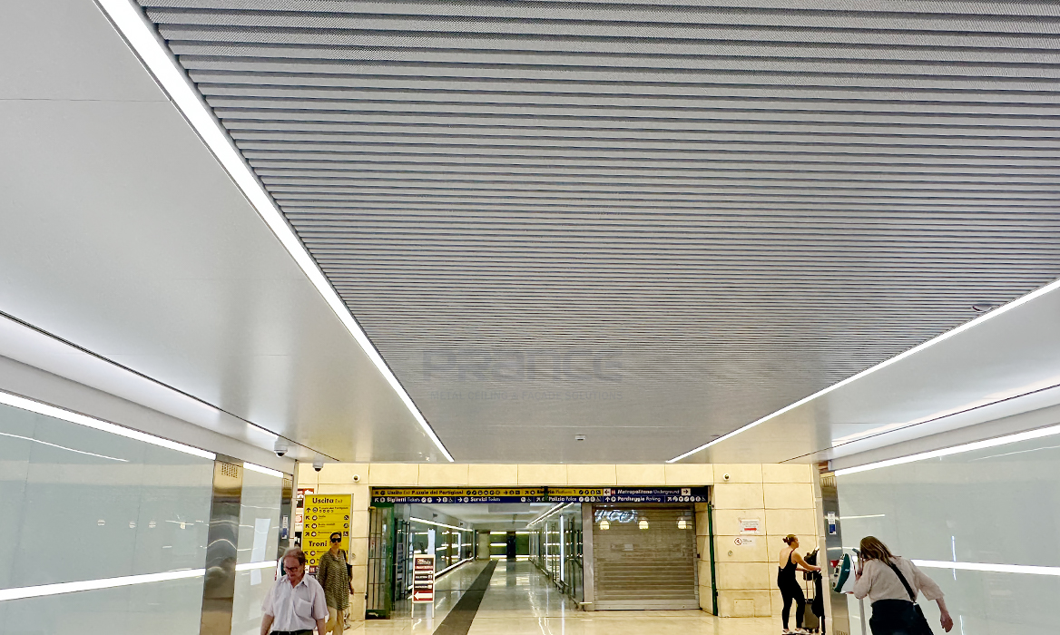 perforated ceiling
