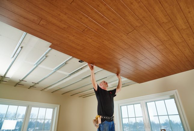 Armstrong Ceiling Planks Installation
