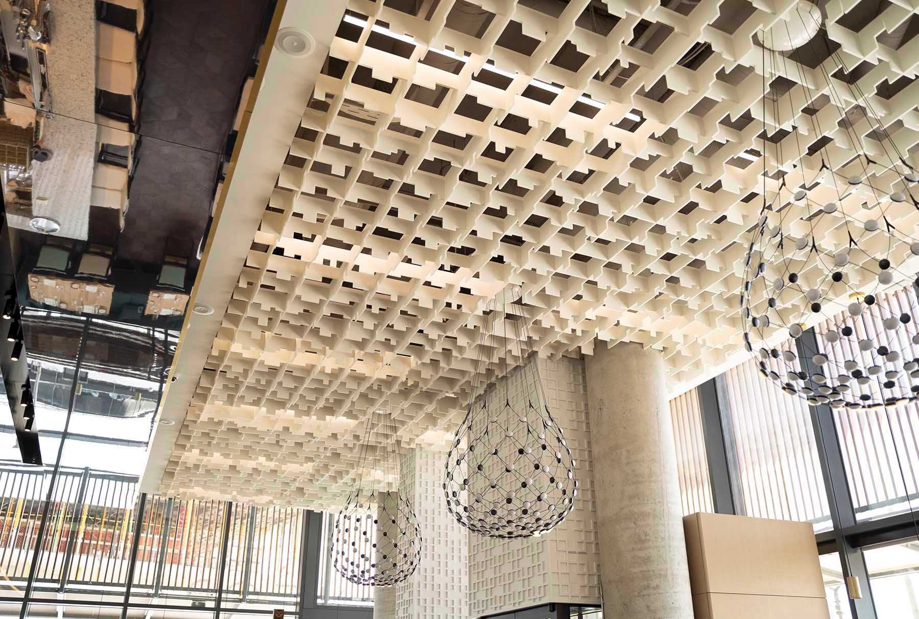 contemporary ceiling tiles