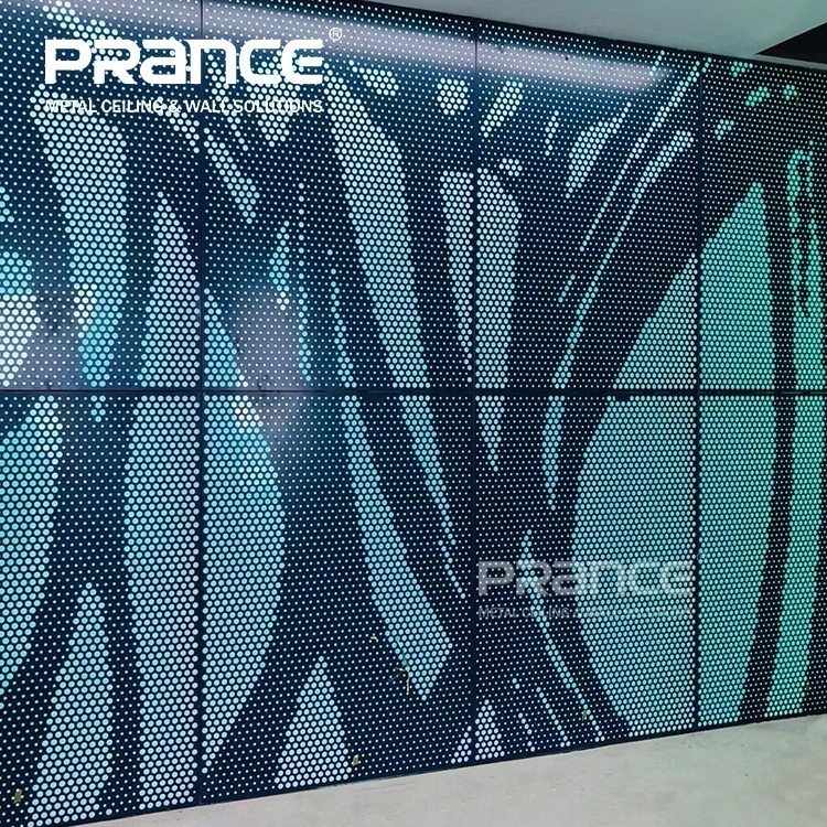 Interior Building Metal Wall Perforated Aluminum Ceiling Panel 1