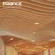 U Baffle Plafon Panel Aluminium PRANCE Plafon Artistik Beli Massal Strip PRANCE 4