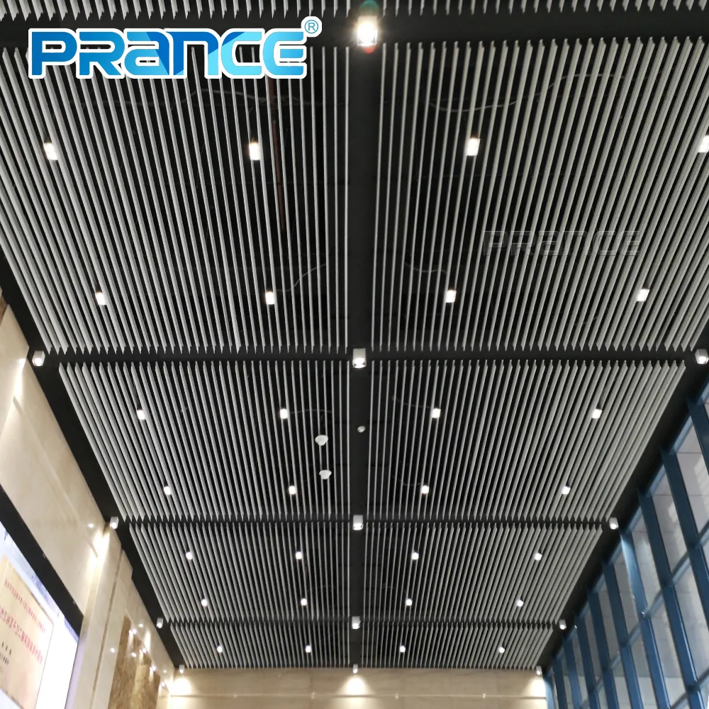 Lapisan Serbuk Langit-langit Penyekat Tetesan PRANCE; Per-cat / 1000- 5000 Mm 6
