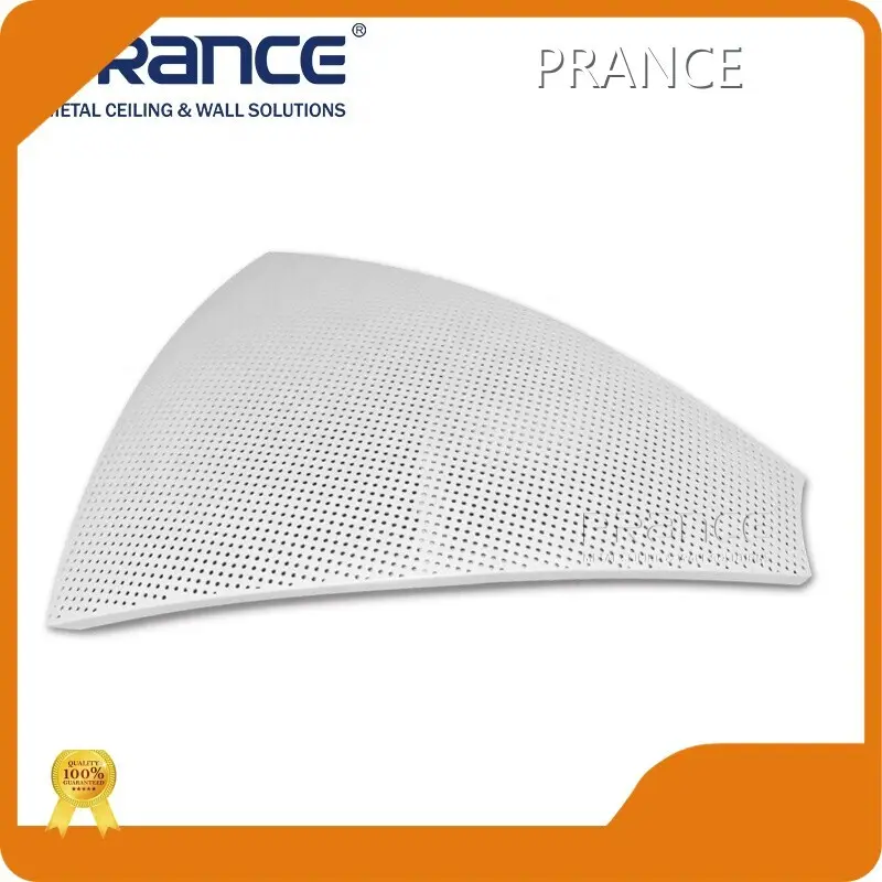 Panel Aluminium Melengkung Panel Padat Hiperbolik PRANCE 1