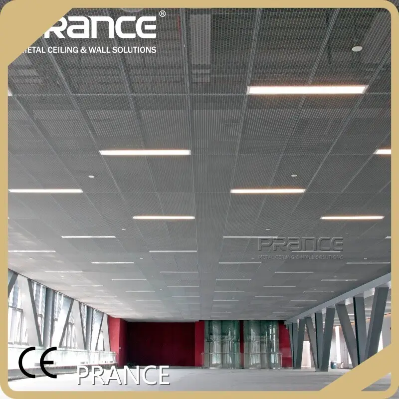 PRANCE Grosir Sistem Plafon Panel Mesh Logam / Sistem Dinding Tirai / Dekorasi Pilar / Disesuaikan 1