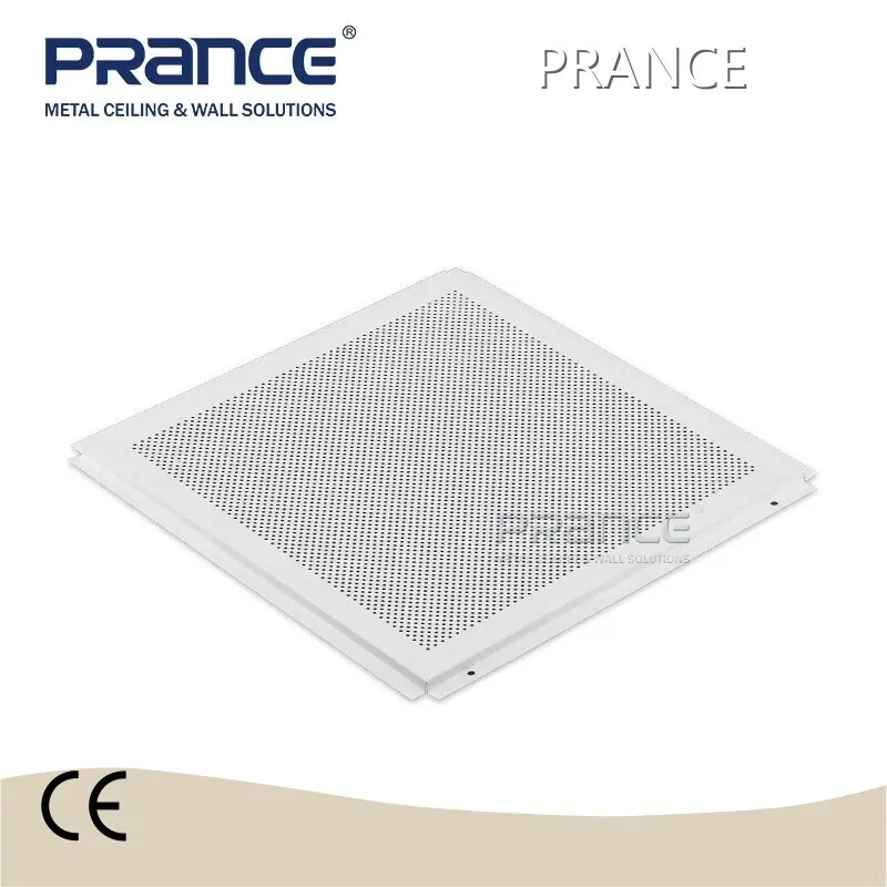 PRANCE Plafon Aluminium Berlubang Merk Plafon Lay-in Persegi 1