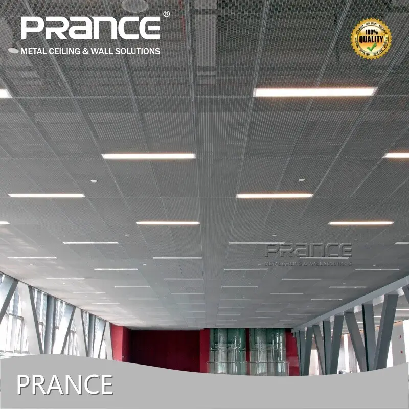 Aluminium Mesh Panel Moisture Proof Dukungan Teknis Online Merek PRANCE 1