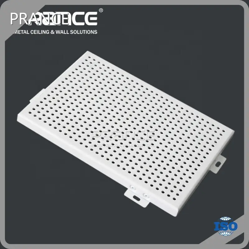 PRANCE Metal Perforated Panel Brand Hotel Perforated Solid Panel Tidak Ada Retak dan Tidak Ada Penghapusan Persyaratan Teknis Film 1