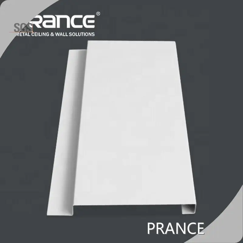 Plafon Strip Aluminium Global White\RAL Color Strip Pembuatan Plafon Strip Aluminium 1