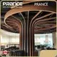 U Baffle Plafon Panel Aluminium PRANCE Plafon Artistik Beli Massal Strip PRANCE 1