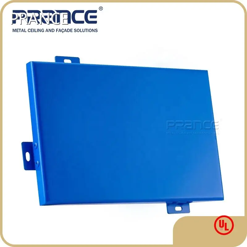 Dinding Tirai Panel Padat Fasad Aluminium Kustom PRANCE 1
