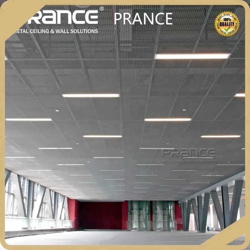 Dinding Tirai Merk PRANCE Panel Aluminium Mesh Disesuaikan 1