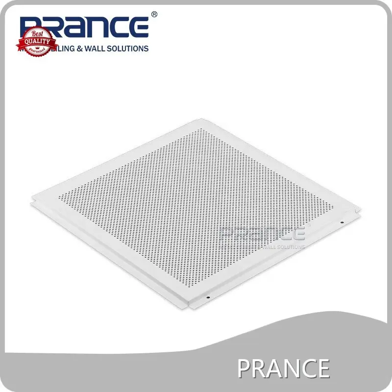 Ubin Plafon Drop Aluminium Plafon Berlubang Plafon Lay-in Merk PRANCE 1