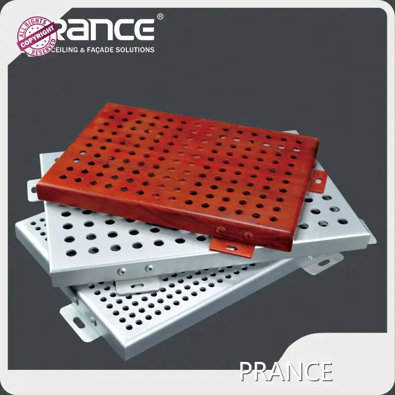 Panel Logam Kustom Pabrik PRANCE Panel Padat Berlubang 1