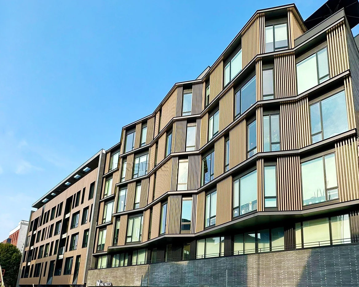 Panneaux de façade en maille en aluminium