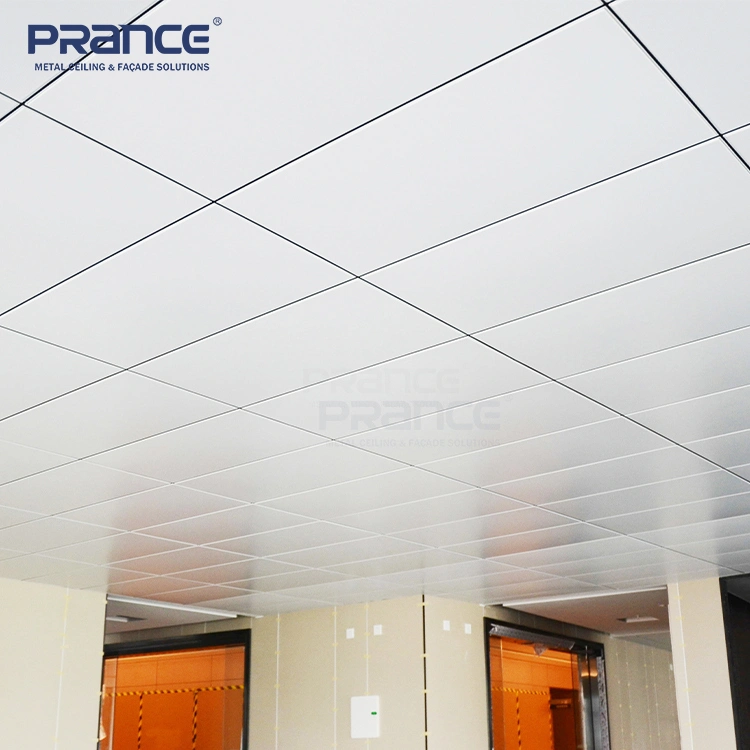 Plafond blanc de bureau en aluminium 1