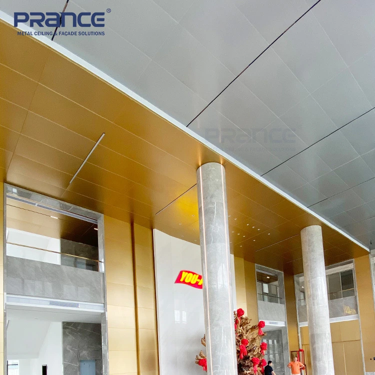 Plafond de bâtiment en aluminium 1