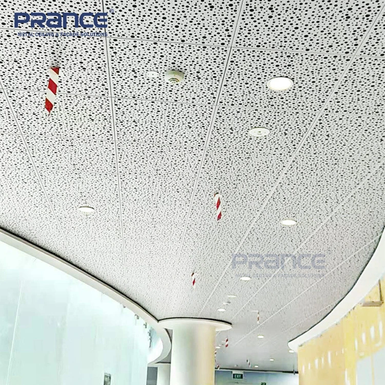 Decorative perforated metal rainscreen panel 1