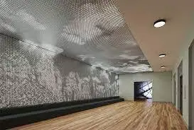Perforated aluminium ceiling 1