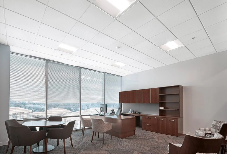 Papan langit -langit aluminium pemasangan permukaan