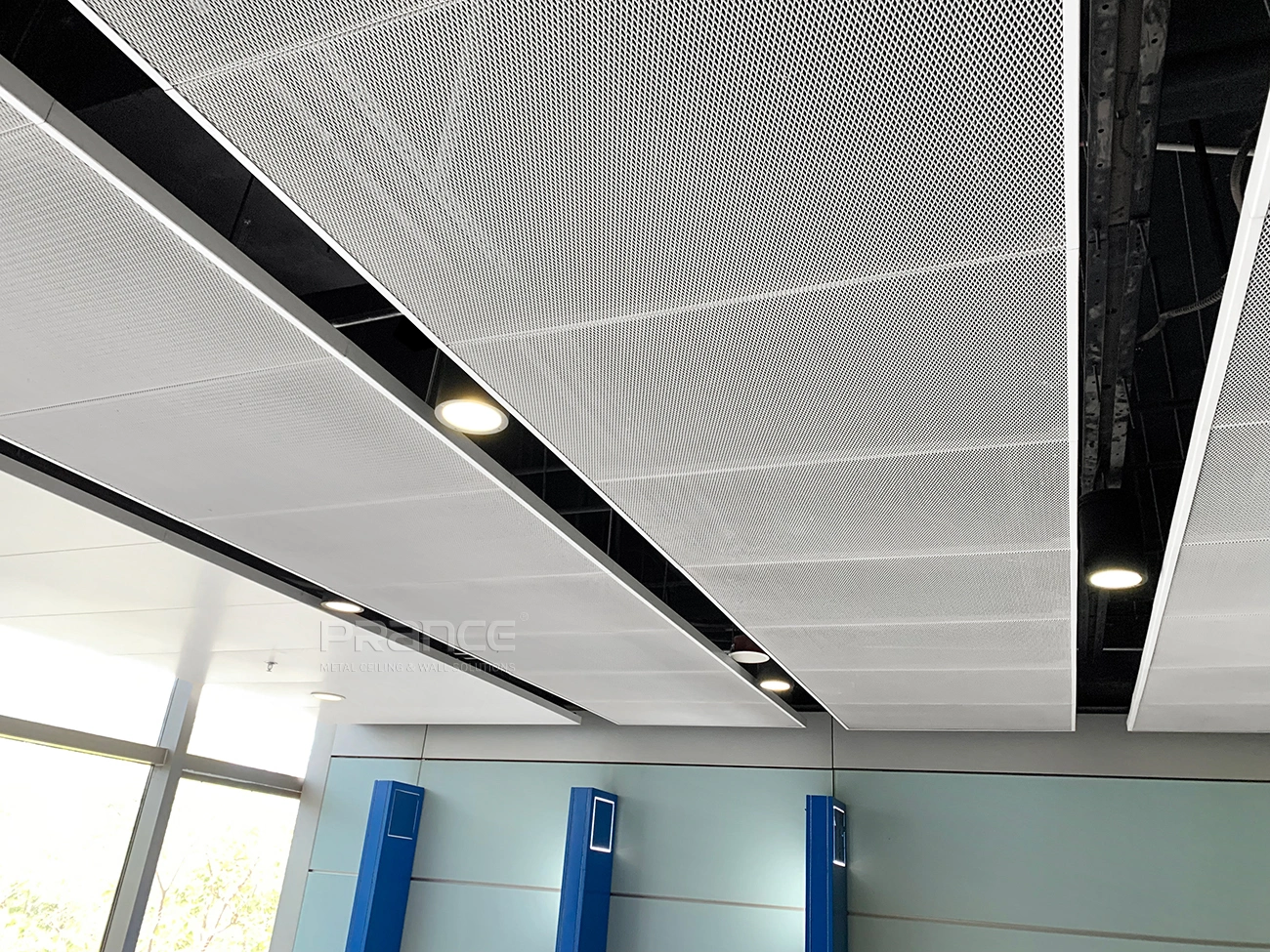 Perforated aluminum ceiling panels 1