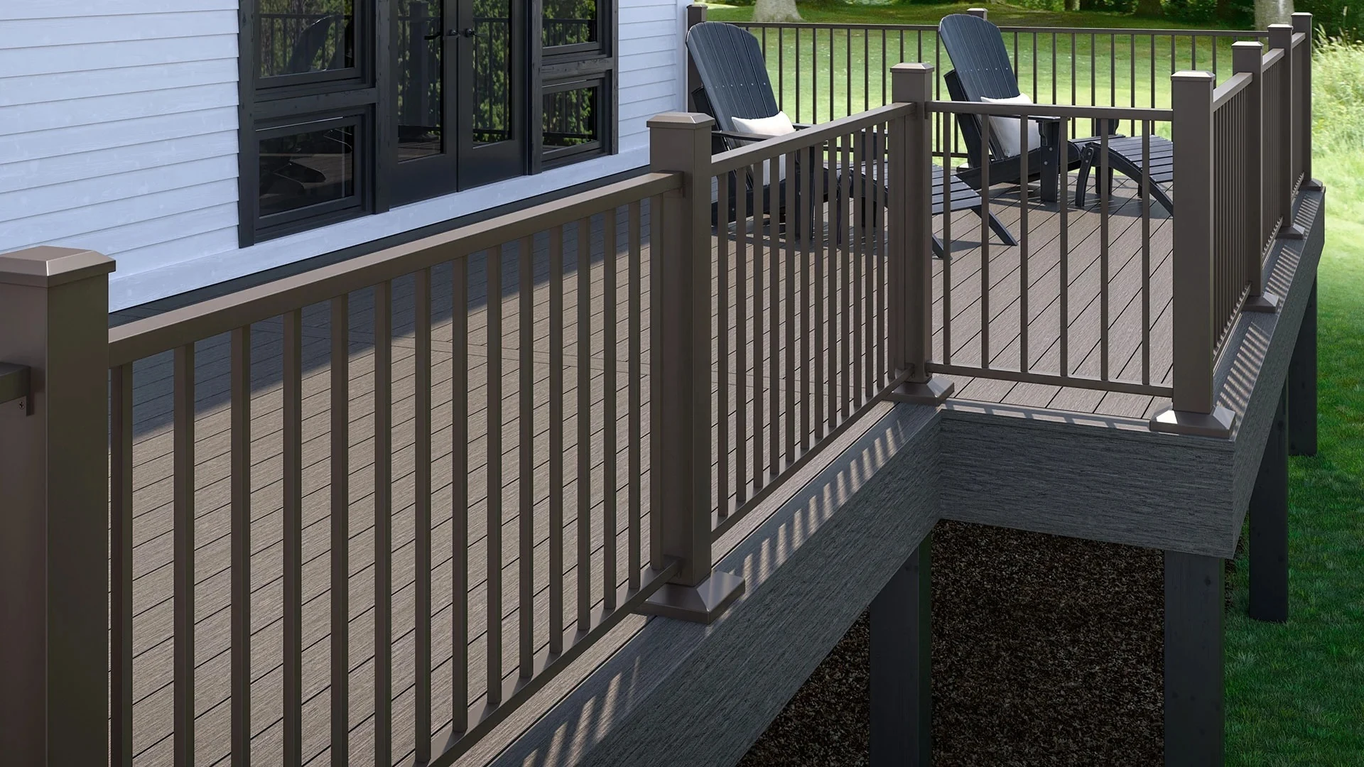 latest railing design for balcony