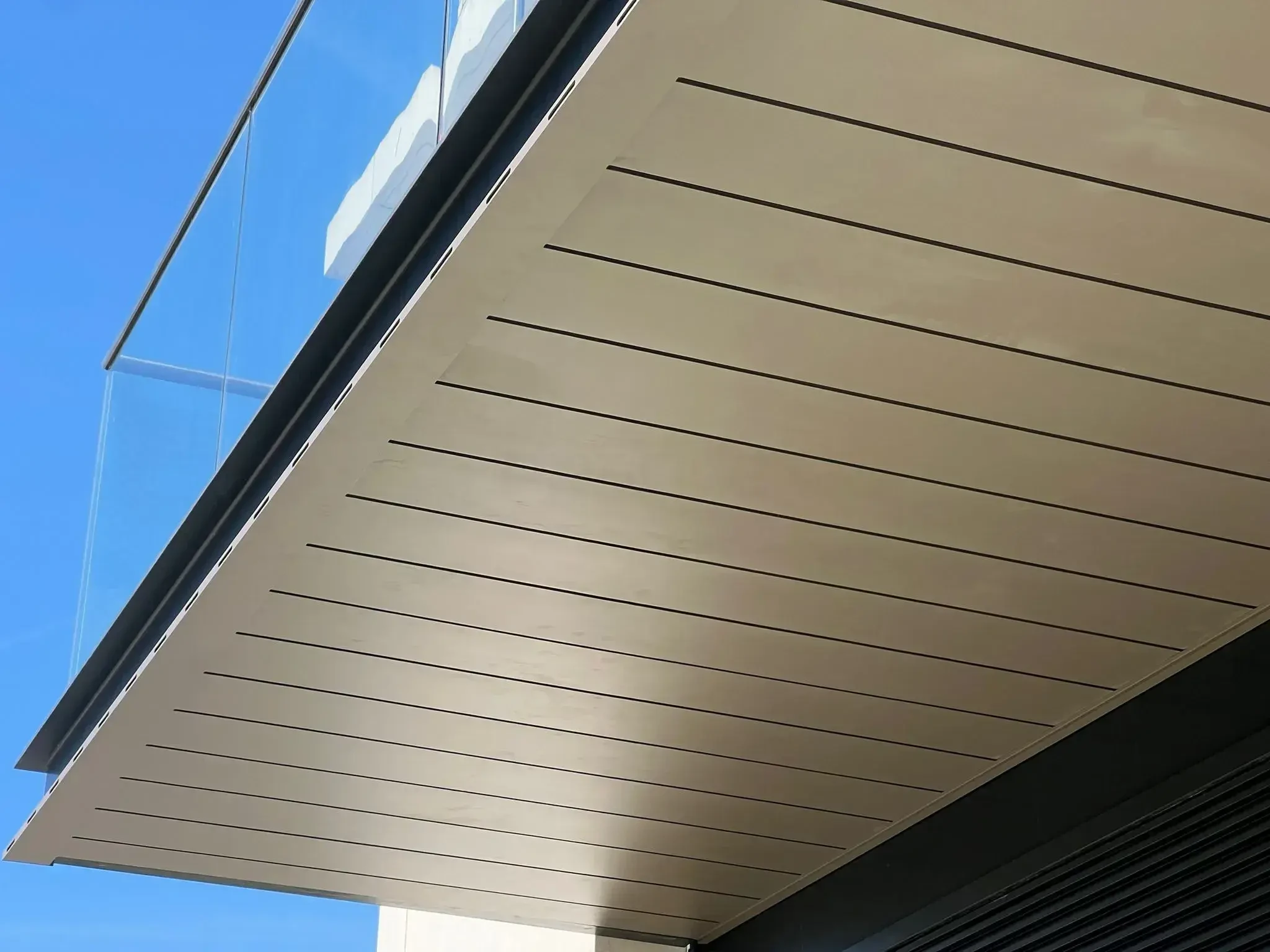 Soffit ceiling panels