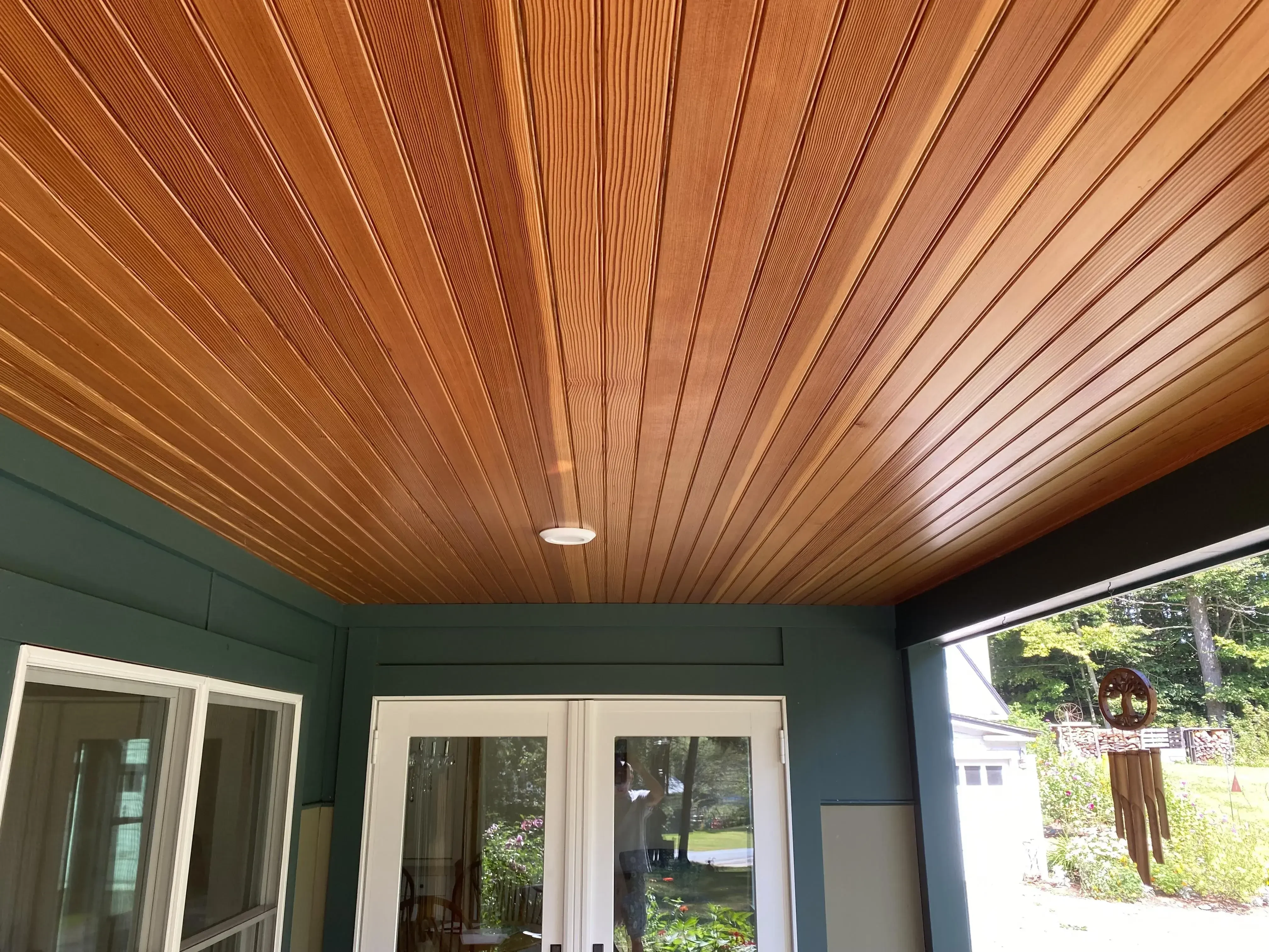 Papan langit -langit cedar