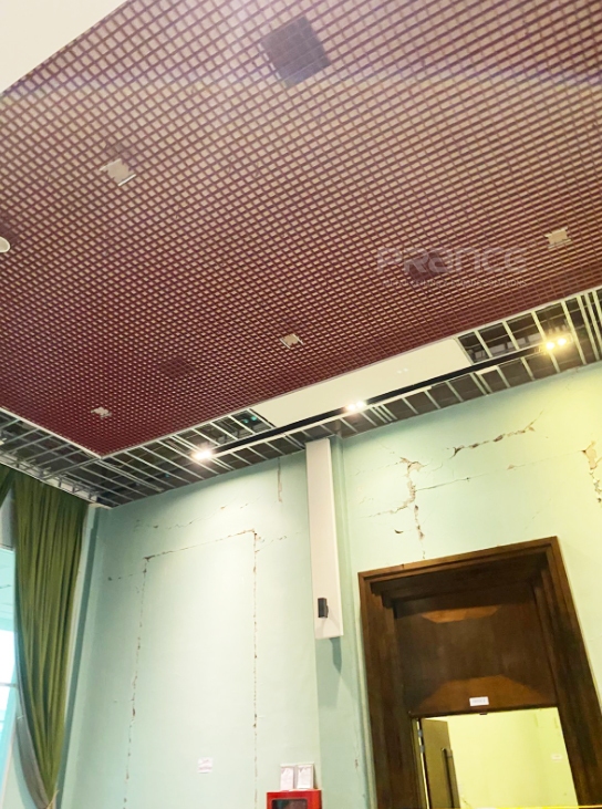 Myanmar Mandalay Government Building Aluminum Open-Cell Ceiling Project ...