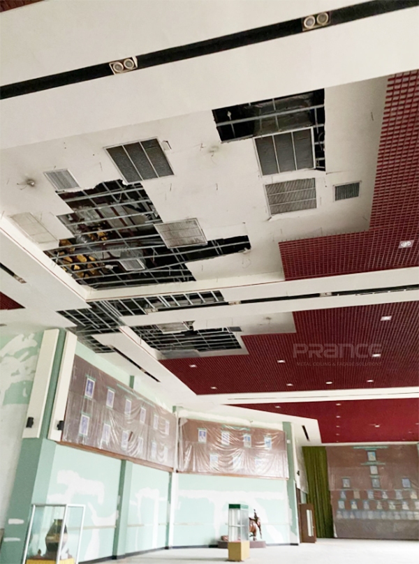 Picture of Myanmar Mandalay Government Building Aluminum Open-Cell Ceiling Project ...